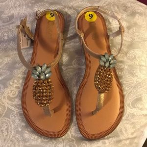 Pineapple Sandals